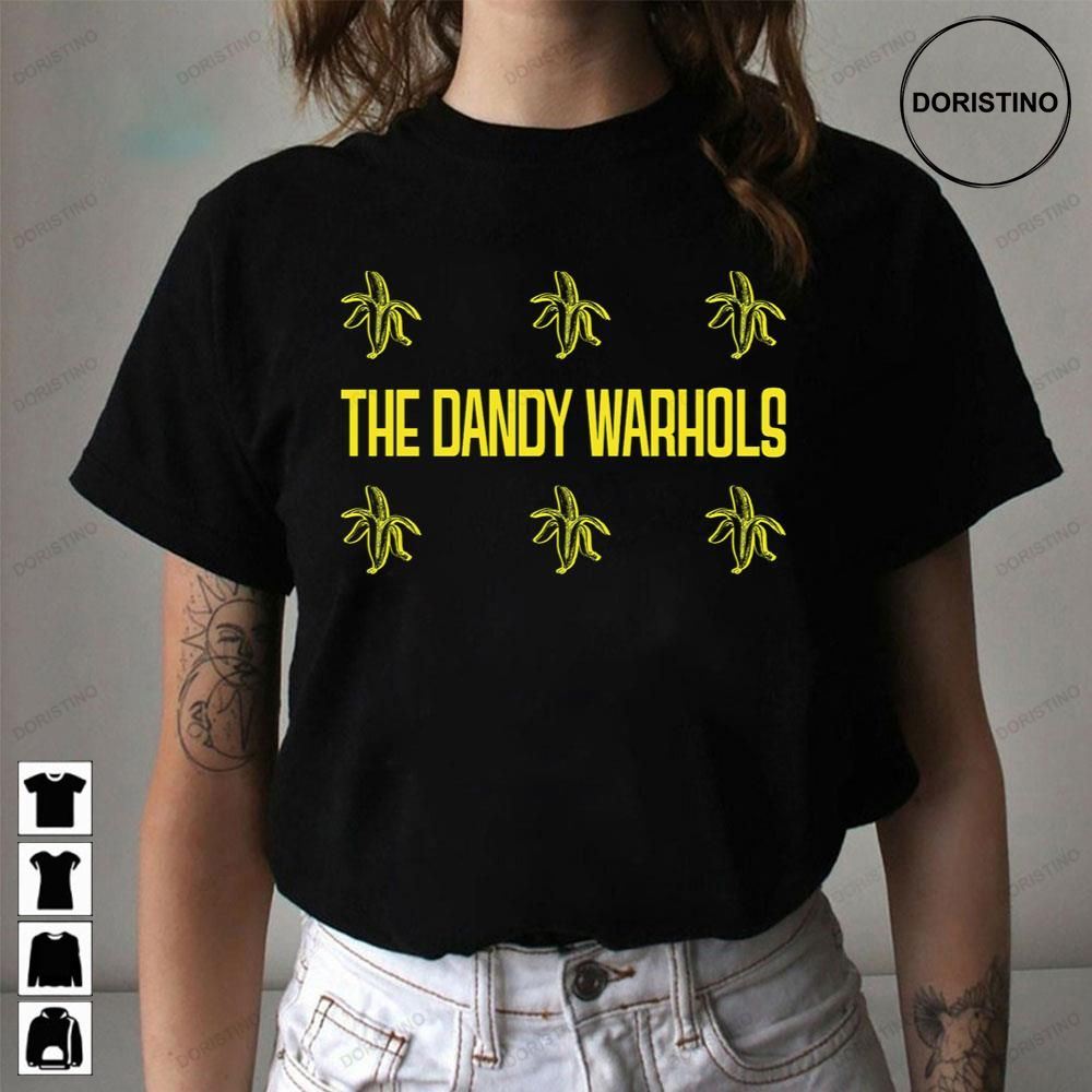 Pop Stencil Banana The Dandy Warhols Trending Style